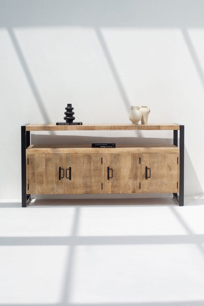 Edina Industrial Wooden Sideboard