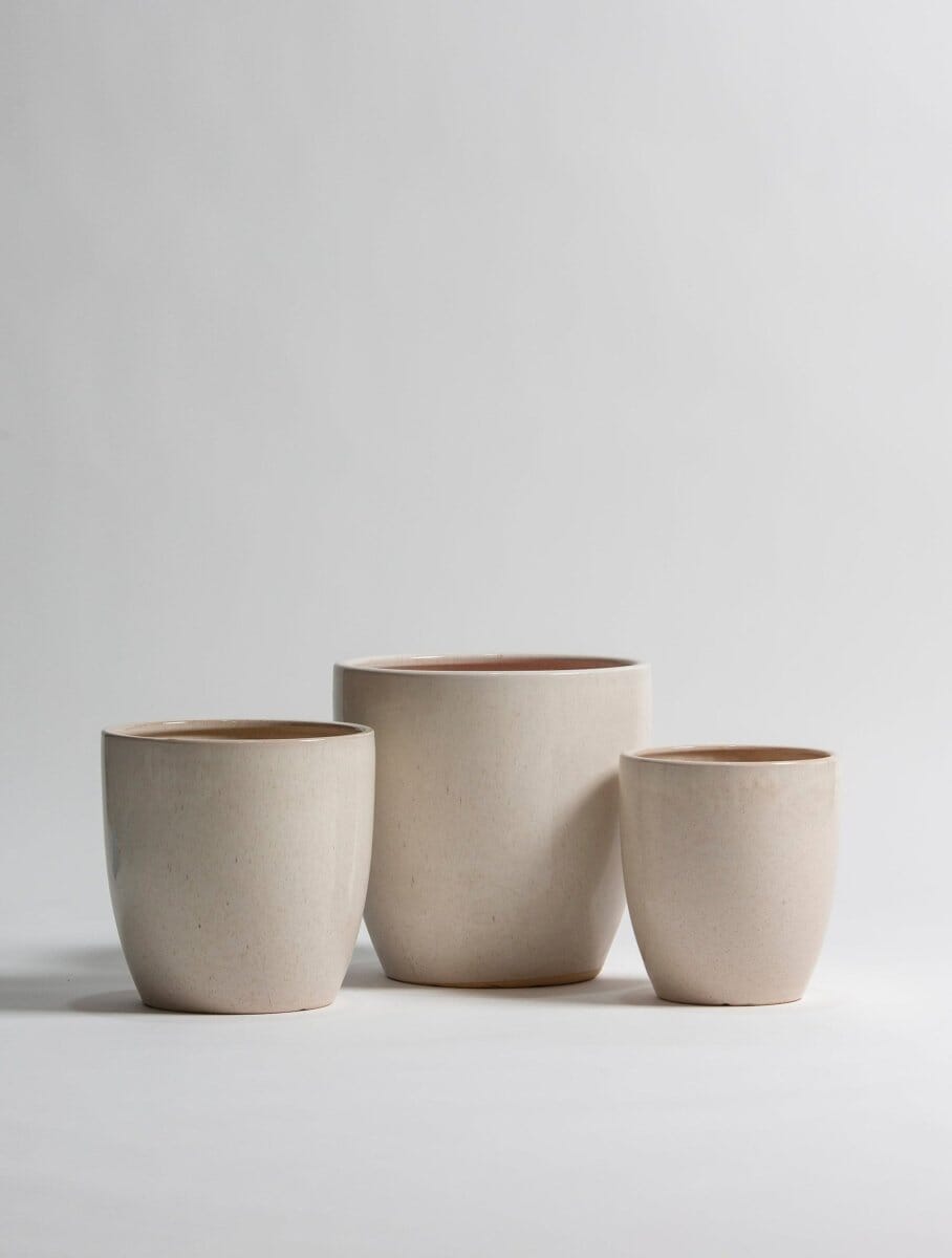 Bliss Beige Ceramic Pot