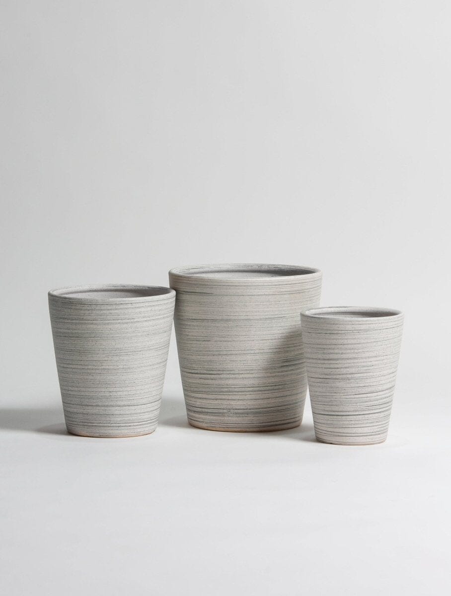Strata Line Ceramic Pot I