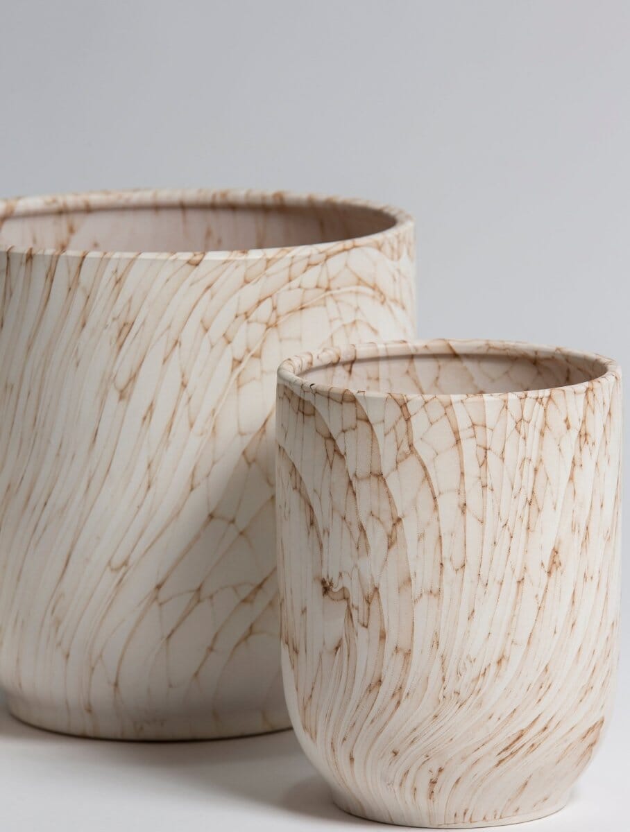 Desert Crackle Ceramic Pot (3 Sizes)