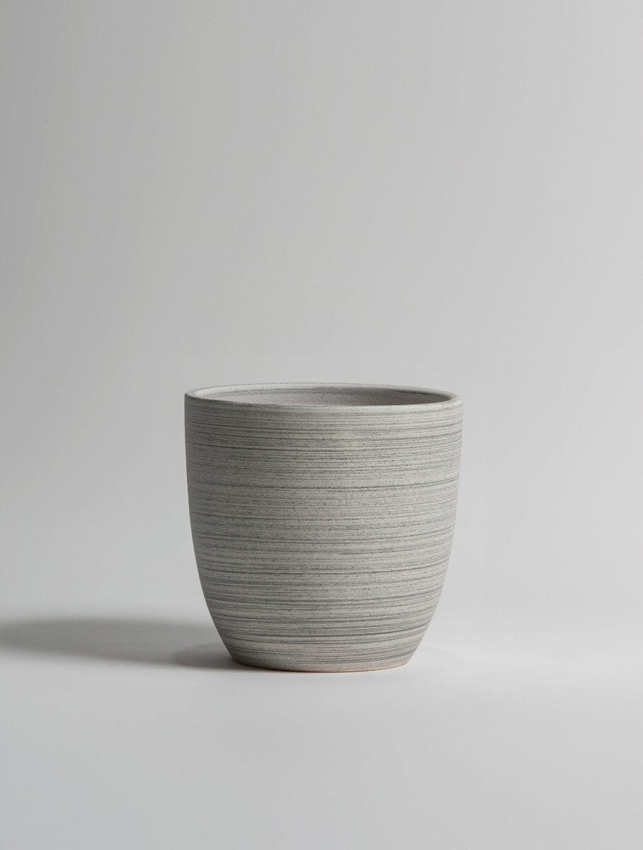 Strata Line Ceramic Pot II (3 Sizes) FLO 