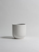 Pure White Ceramic Pot II (3 Sizes)