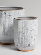 Marble Gold Accent Ceramic Pot (3 Sizes) FLO 