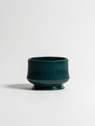 Emerald Ripple Ceramic Pot (3 Sizes)