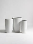 Pure White Ceramic Pot IV (3 Sizes) FLO 