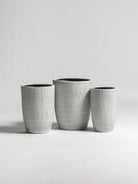 Gridscape Ceramic Pot (3 Sizes) FLO 