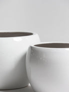 Pure Sphere Ceramic Pot (2 Sizes) FLO 