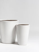 Pure White Ceramic Pot V (3 Sizes)