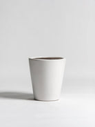 Pure White Ceramic Pot V (3 Sizes) FLO 