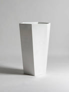 Prisma White Fiber Glass Pot FLO 