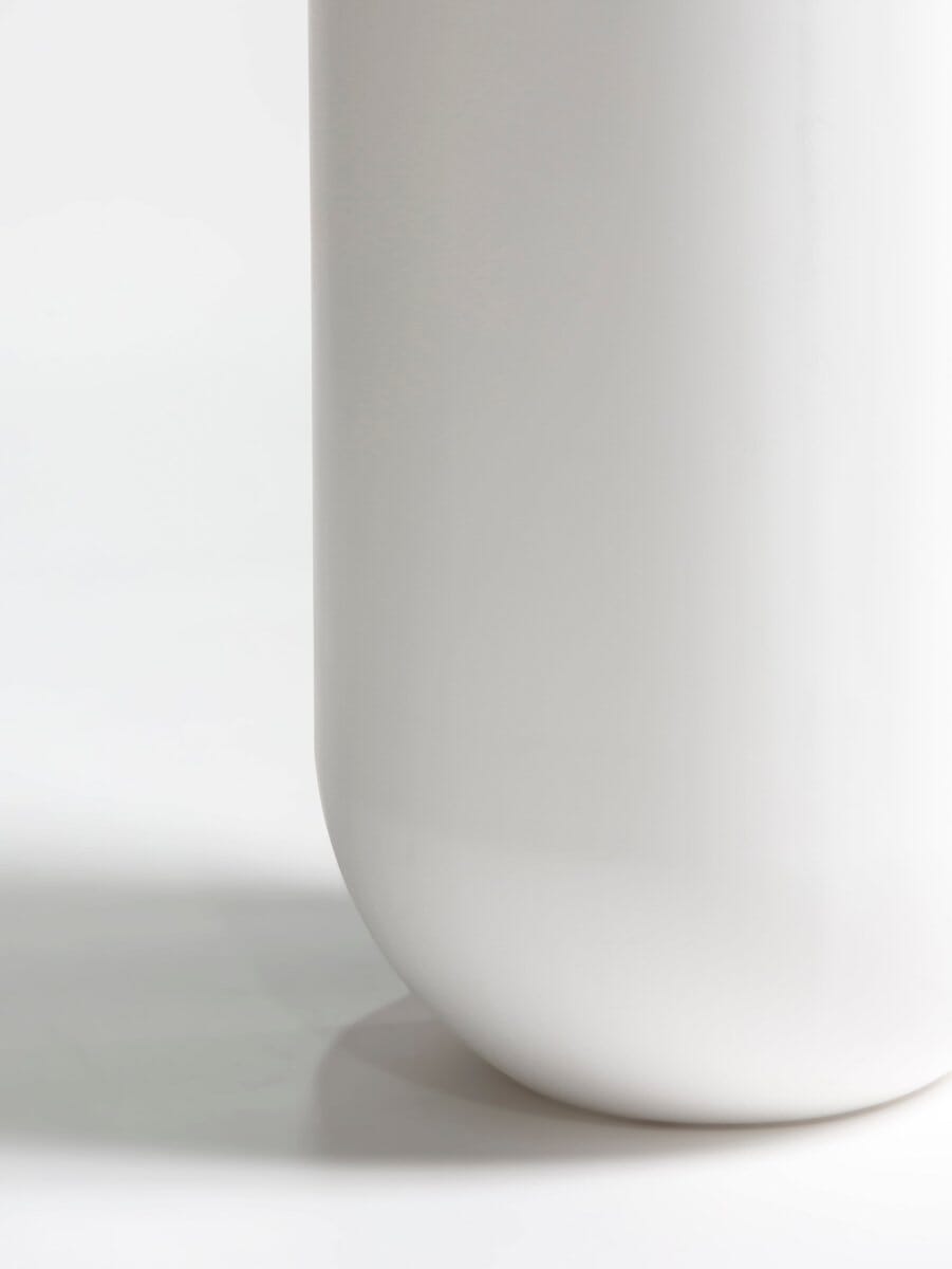 Snowfall Fiber Glass Pot