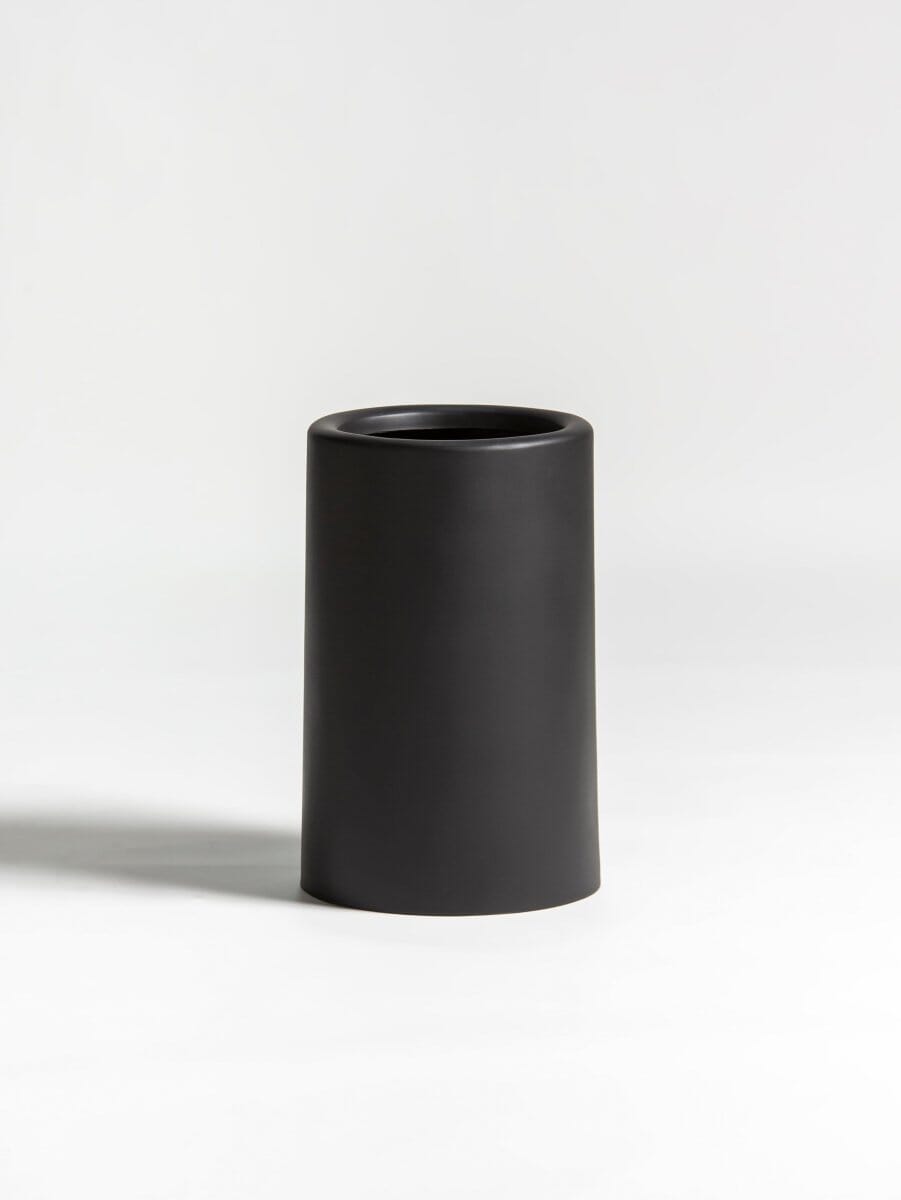 Urban Cylinder Fiber Glass Pot (6 Colors)