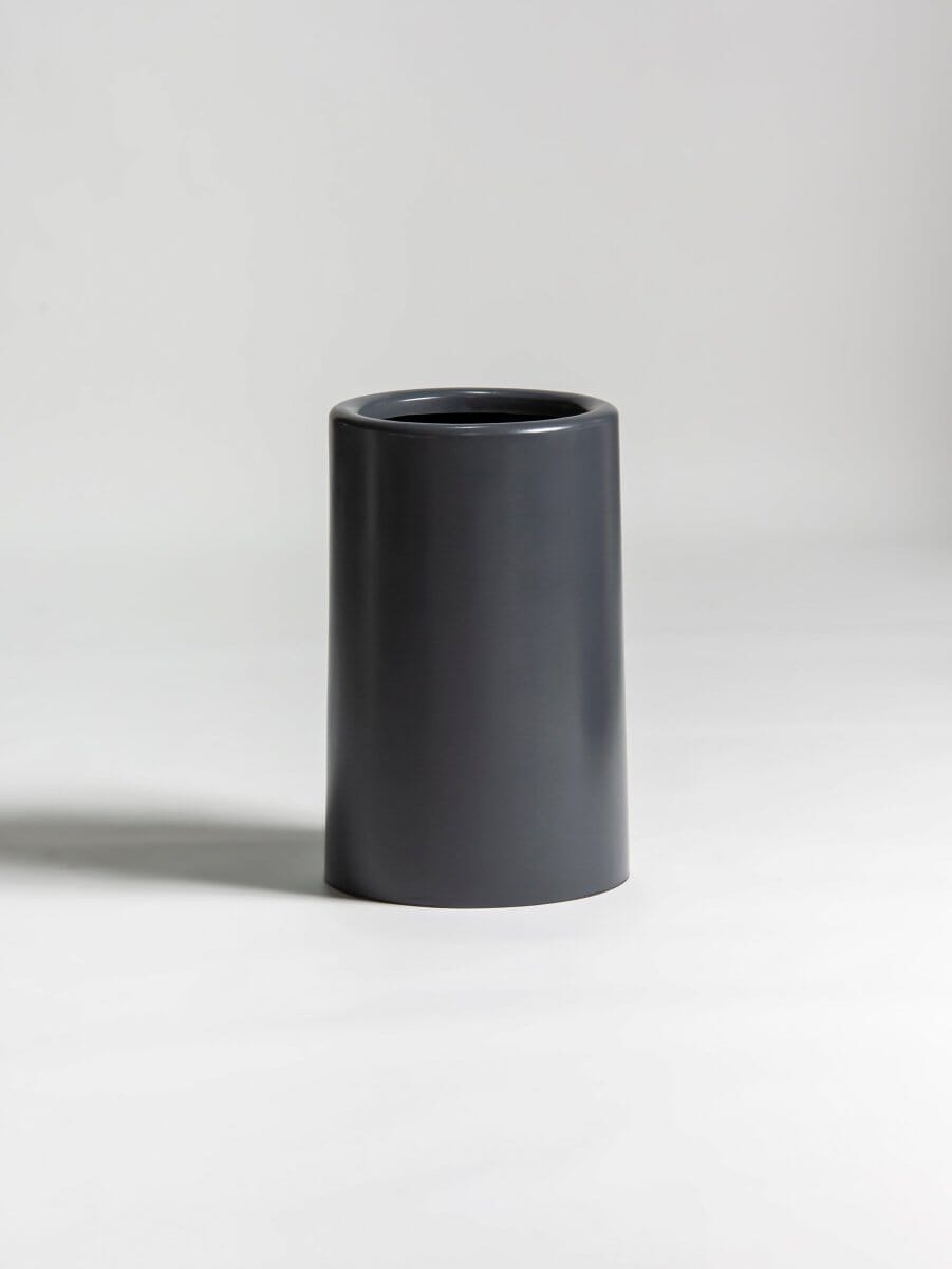 Urban Cylinder Fiber Glass Pot (6 Colors)