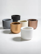 Urban Round Fiber Glass Pot (6 Colors) FLO 