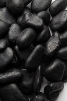 Black Natural rative Pebble Stones