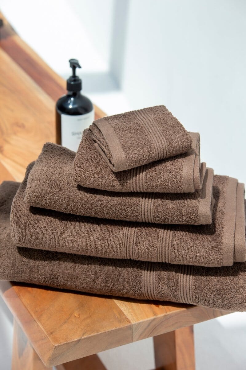 Brown Luxury Hotel Towels