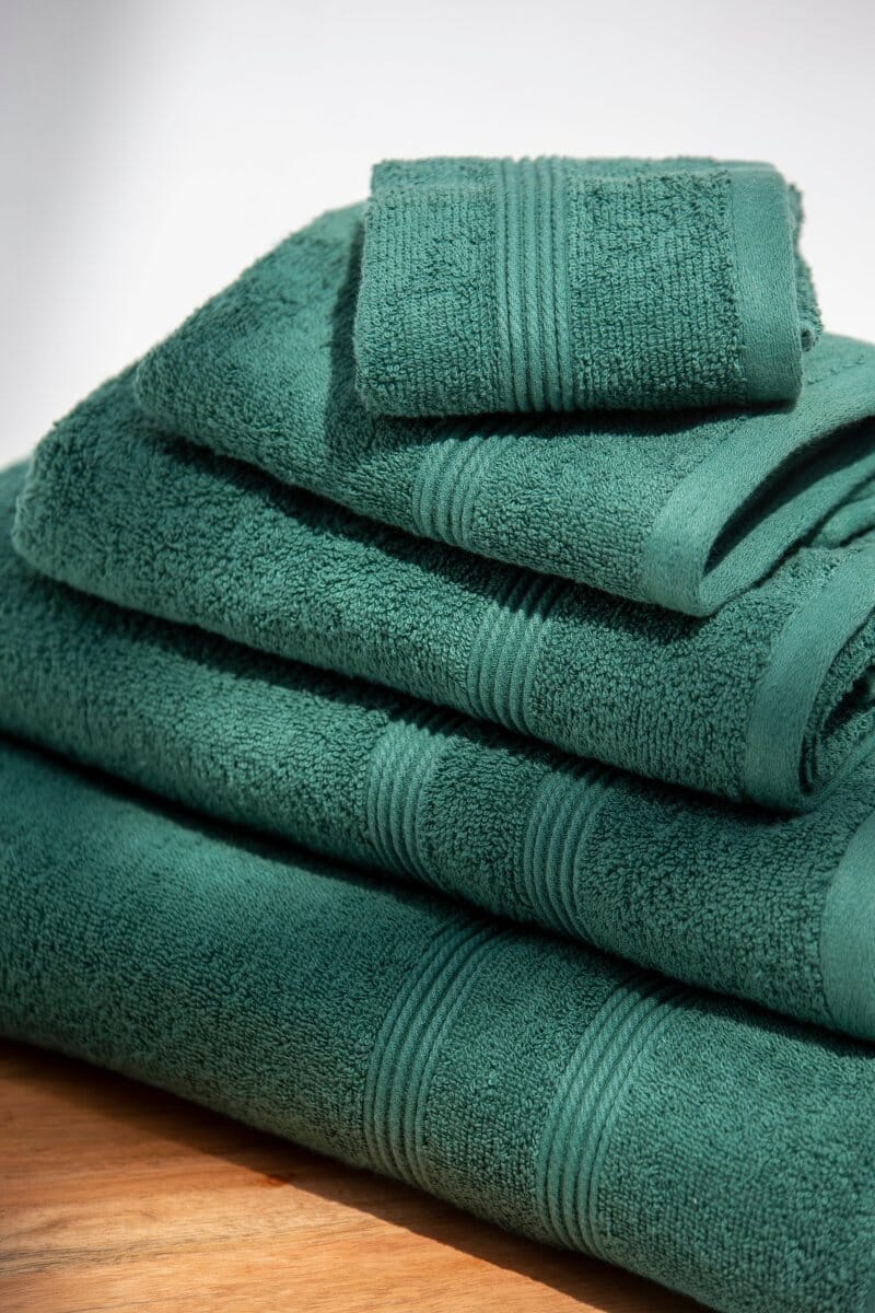Emerald Green Luxury Hotel Towels 