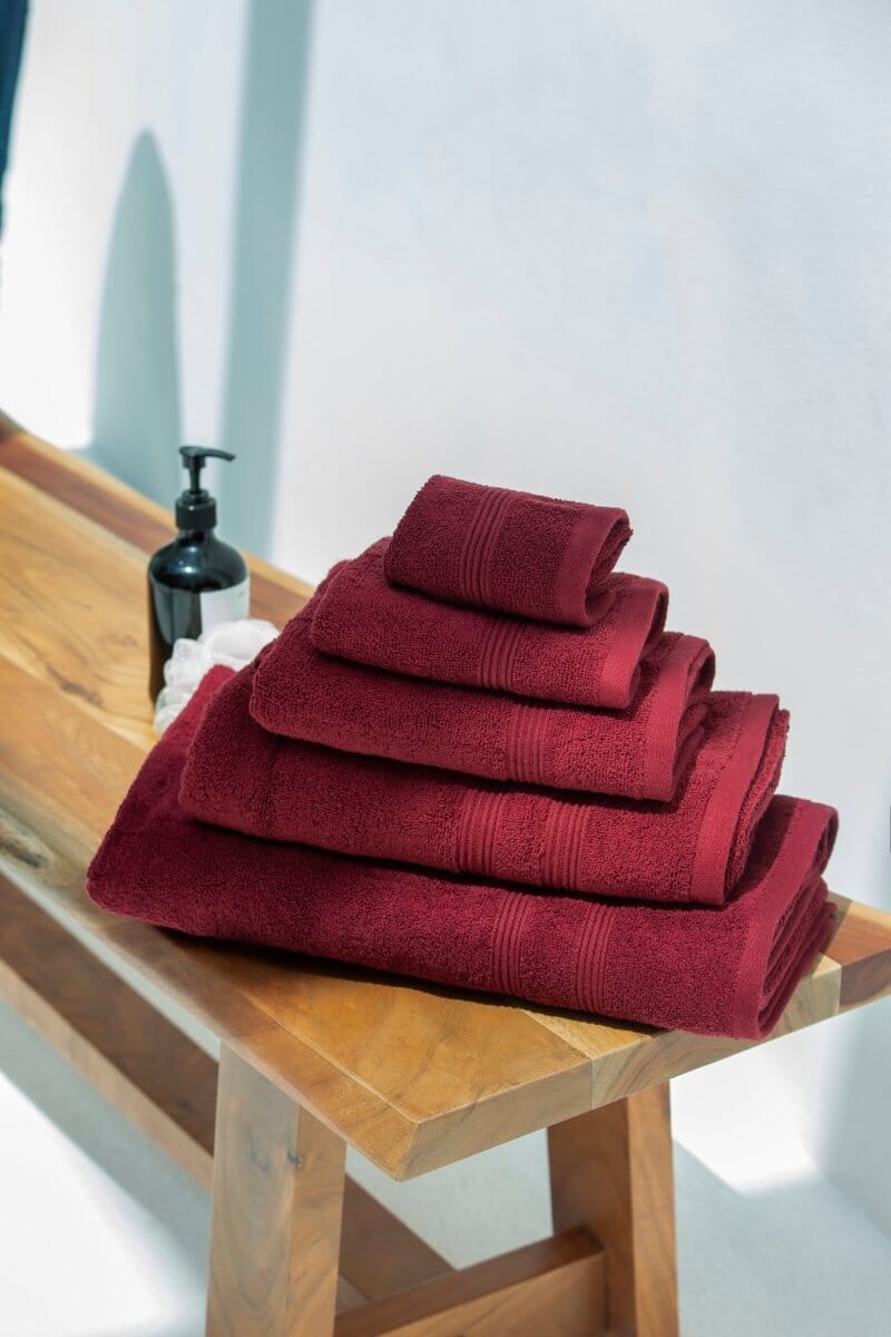 Burgundy Luxury Hotel Towels HBA05 