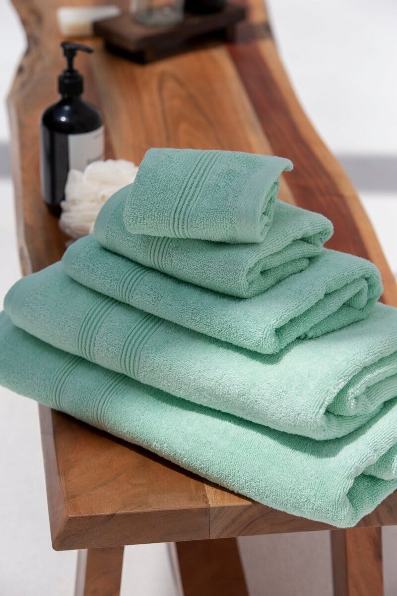 Light Green High Quality Hotel Towels 