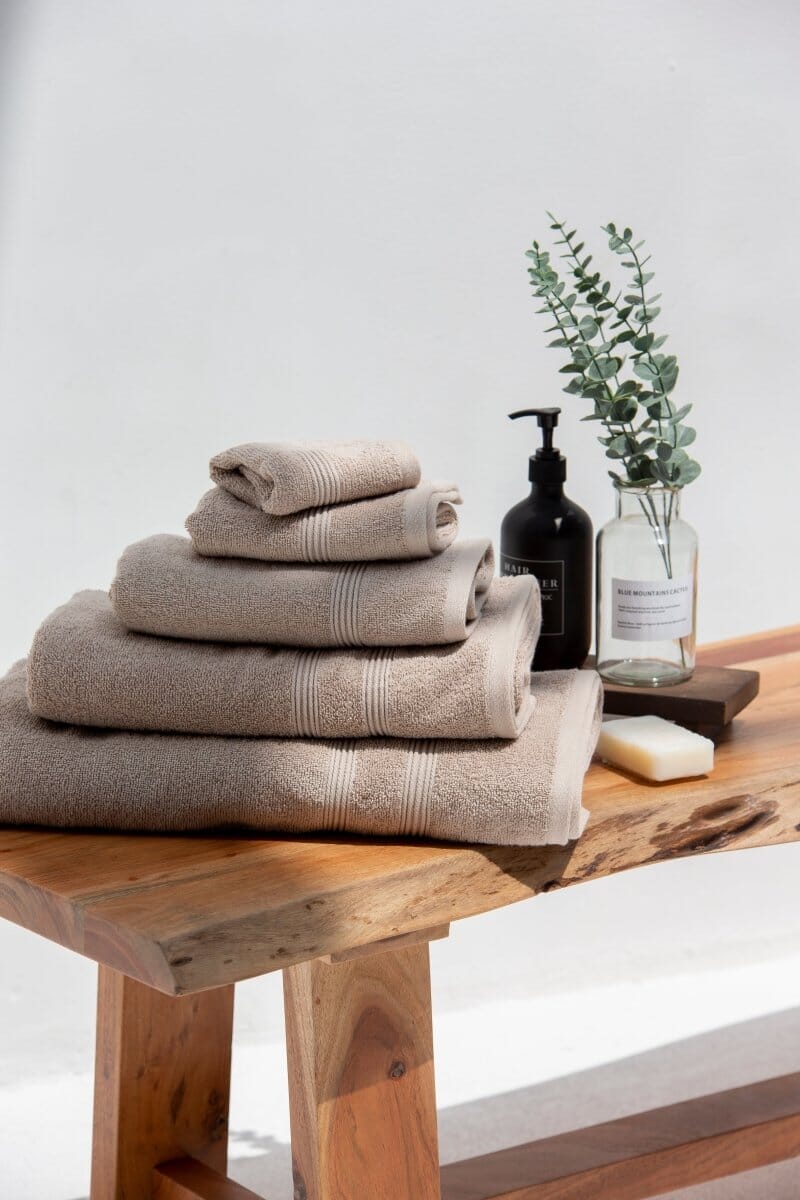 Latte High Quality Hotel Towels