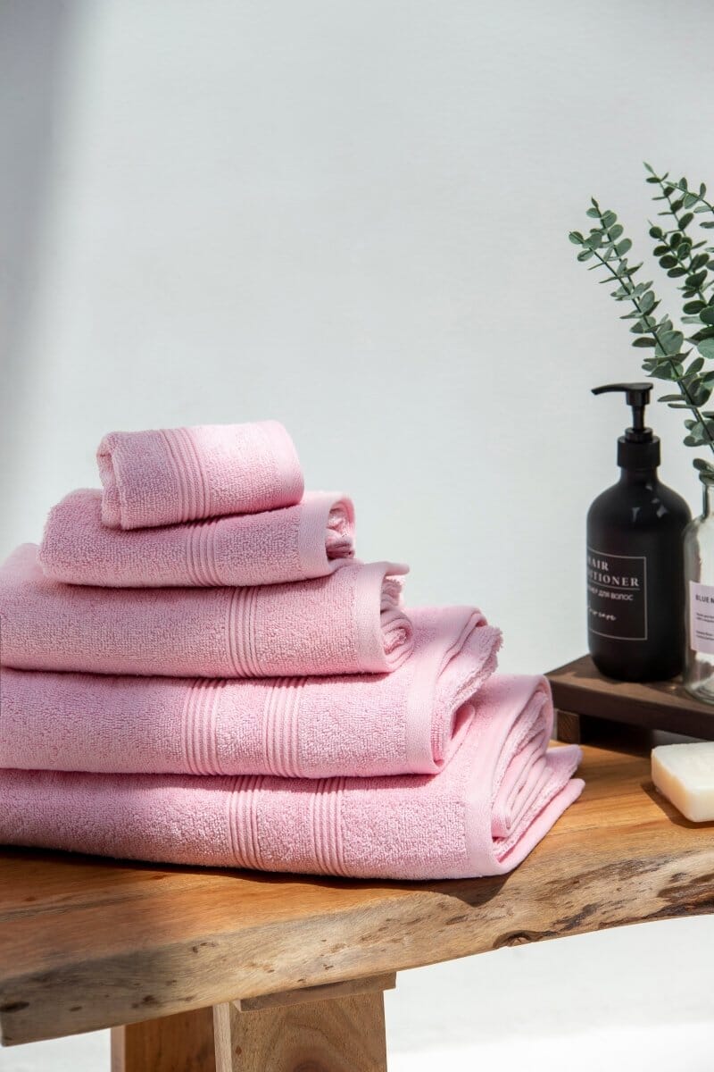 Light Pink High Quality Hotel Towels  