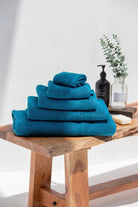 Teal Blue High Quality Hotel Towels 