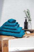 Teal Blue High Quality Hotel Towels HBA05 