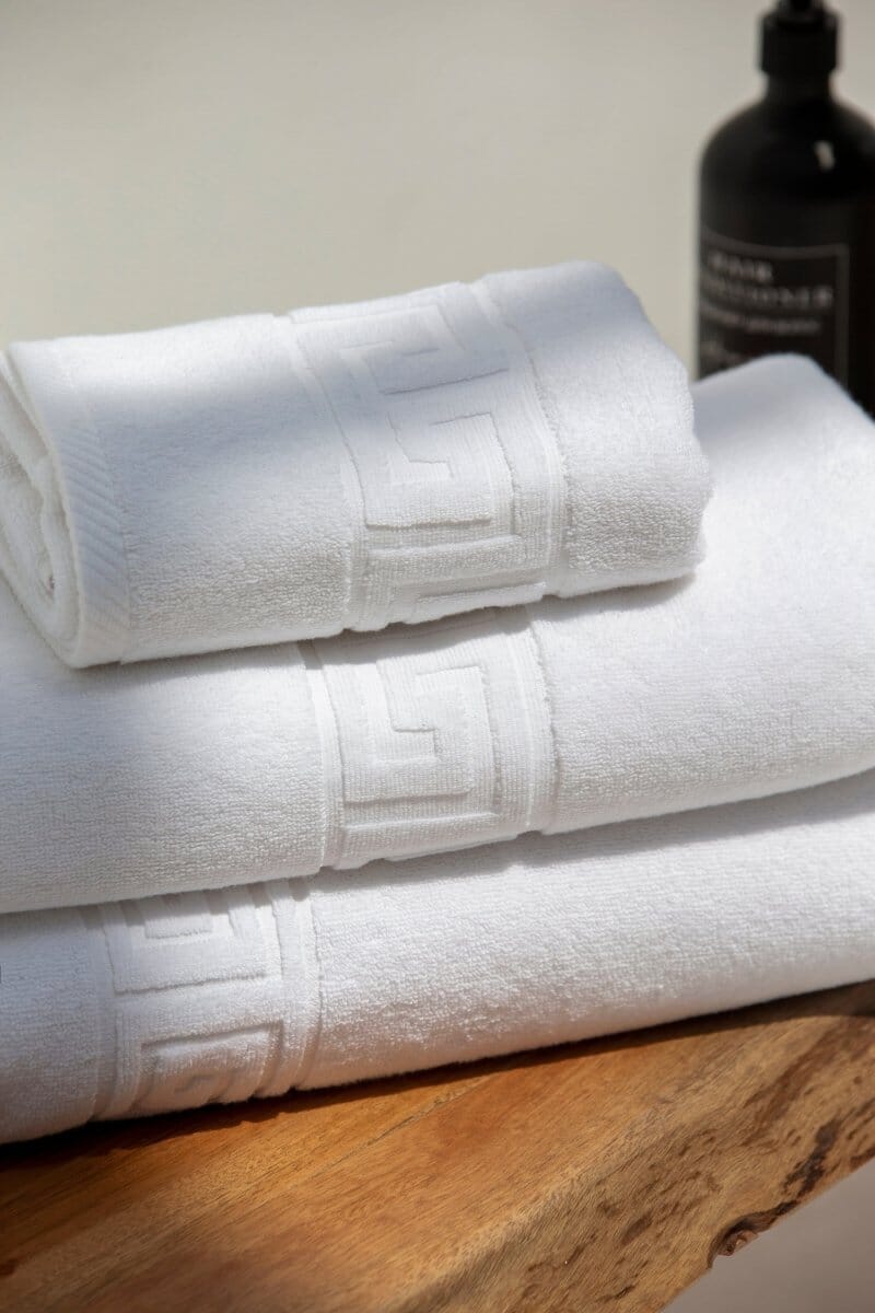 White Luxe Hotel Towels  