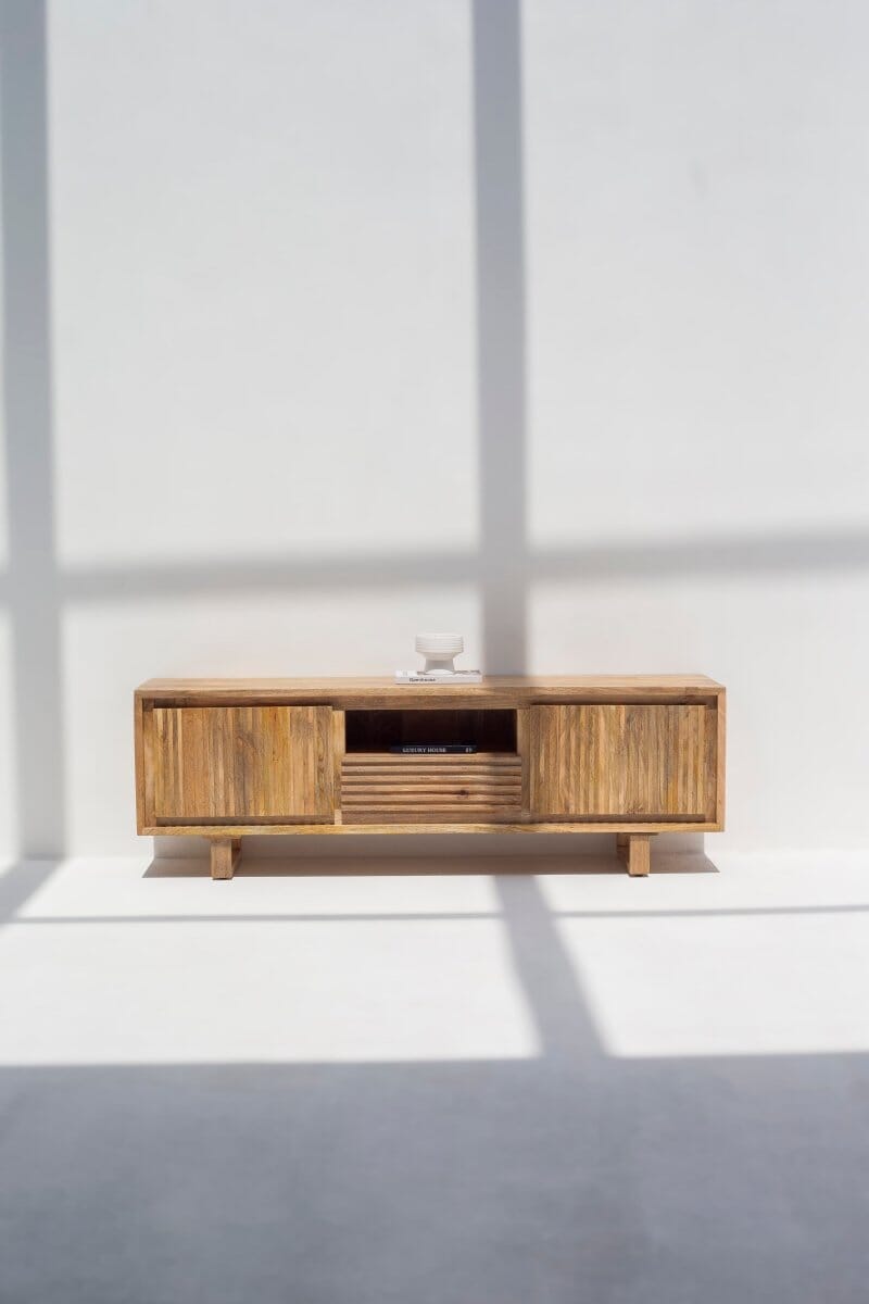 Arwen Wooden Media Console (3 Sizes) TWOA 