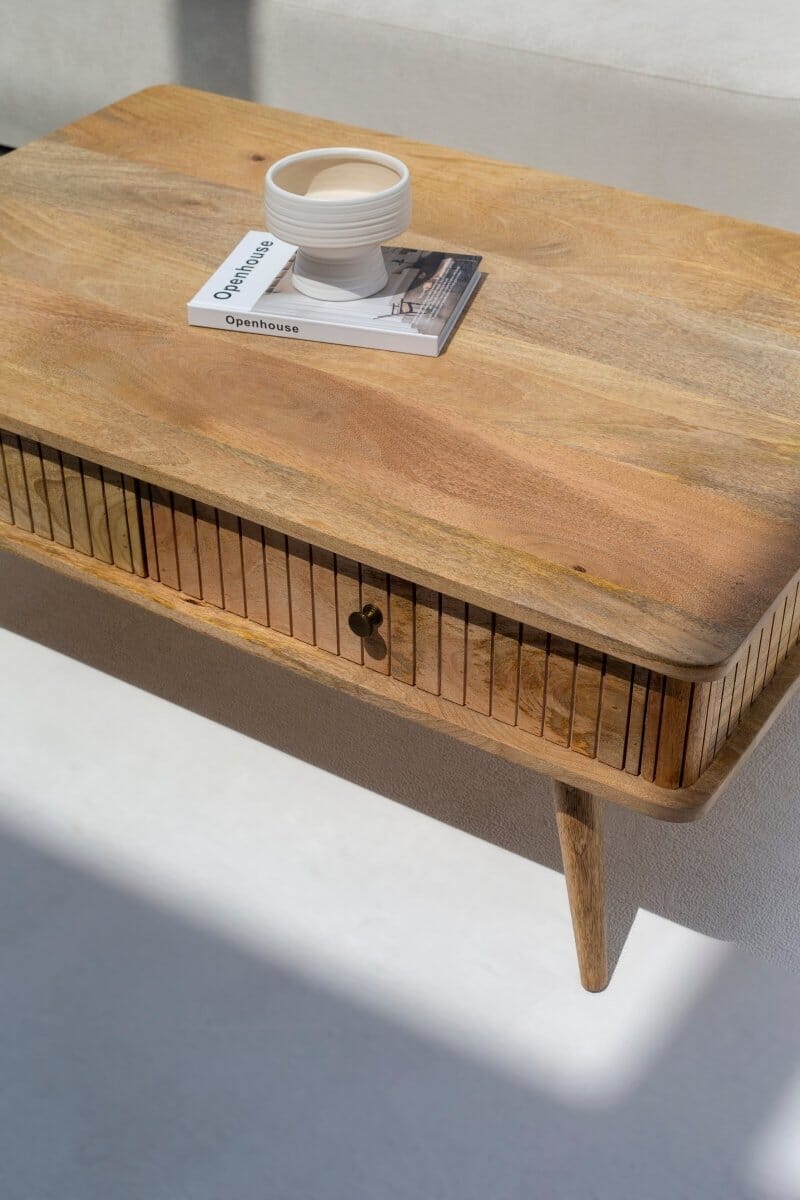 Mabel Wooden Coffee Table 