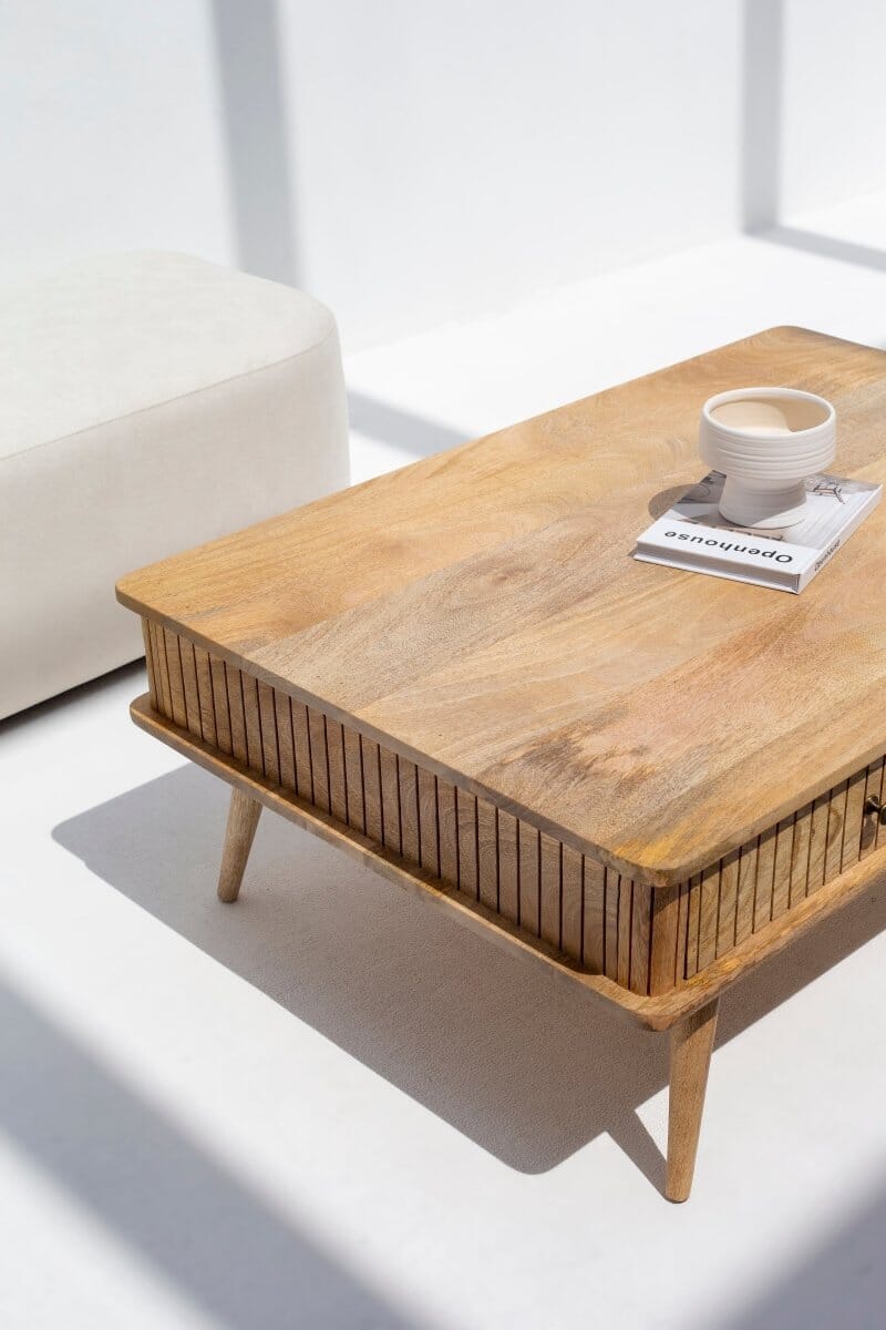 Mabel Wooden Coffee Table 