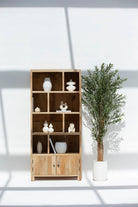 Mia Mango Wood Bookcase/Shelves ART 