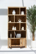 Mia Mango Wood Bookcase/Shelves 