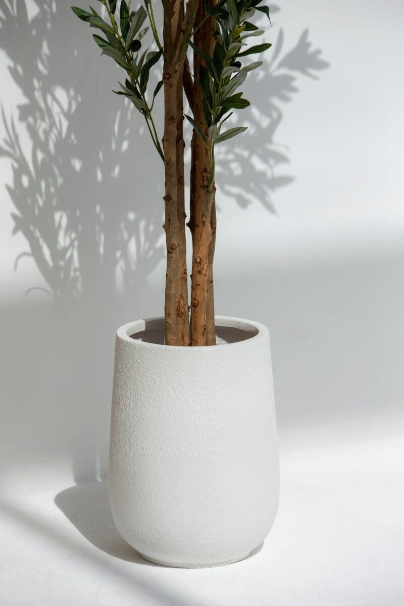 Ivory Textured Pot (3 Sizes) FLO 