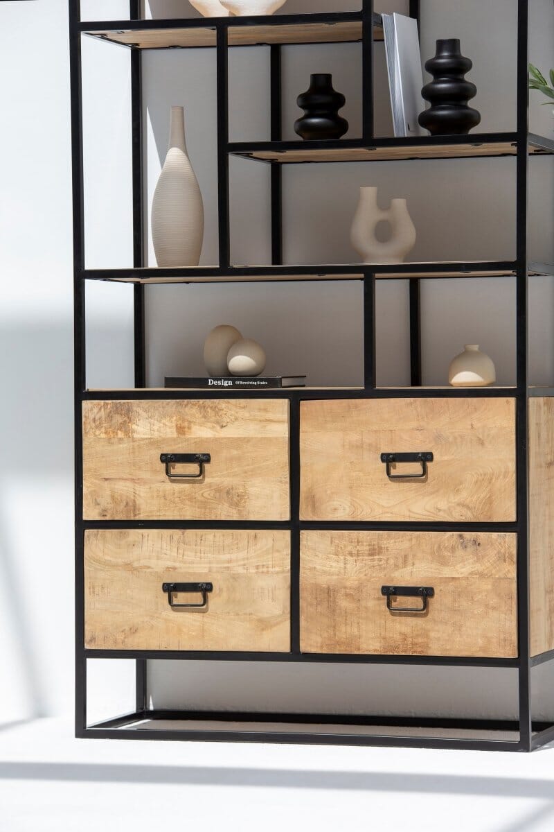 Zelda Industrial Bookshelf 