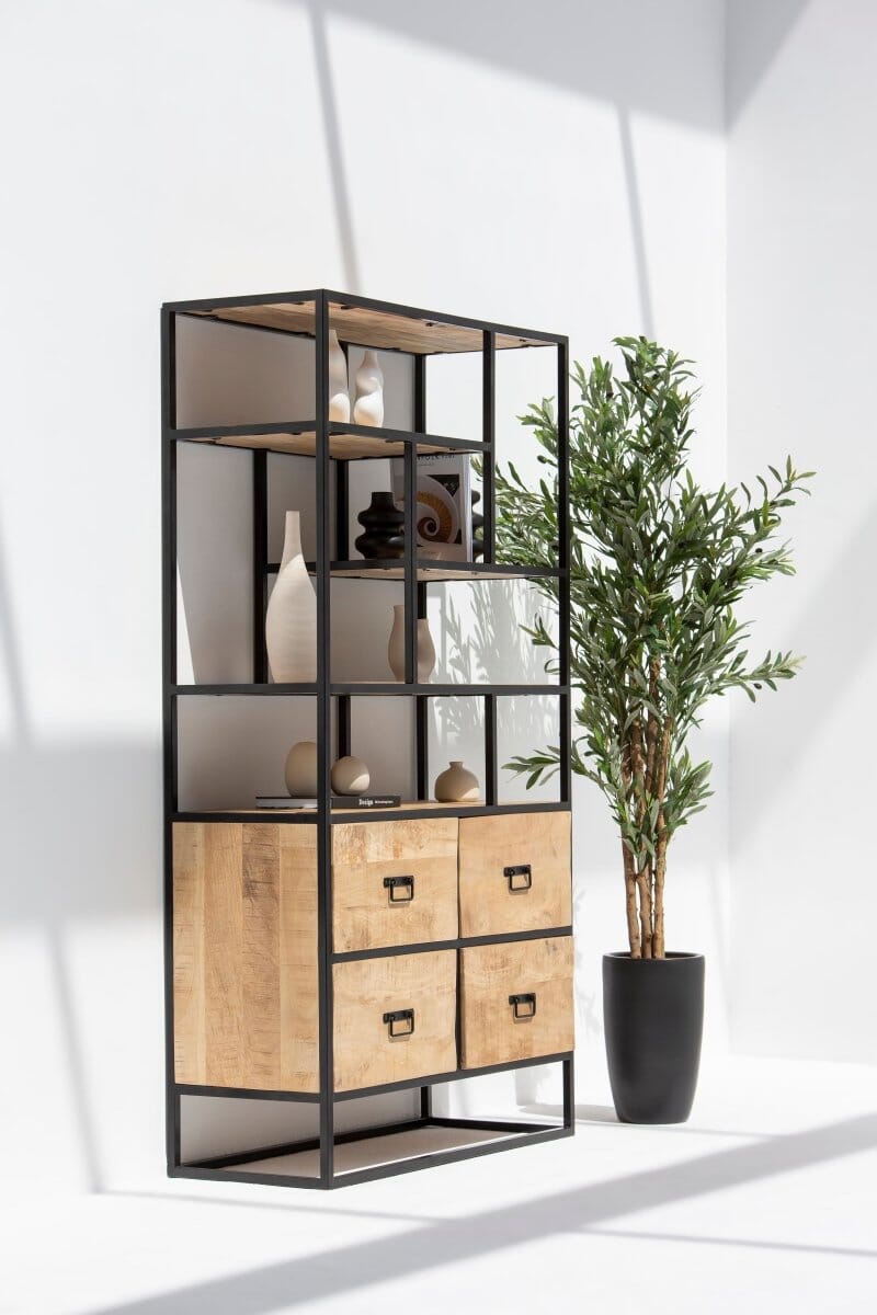 Zelda Industrial Bookshelf 