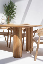 Umbria Mango Wood Dining Table ART 