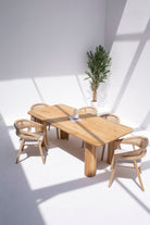 Umbria Mango Wood Dining Table ART 