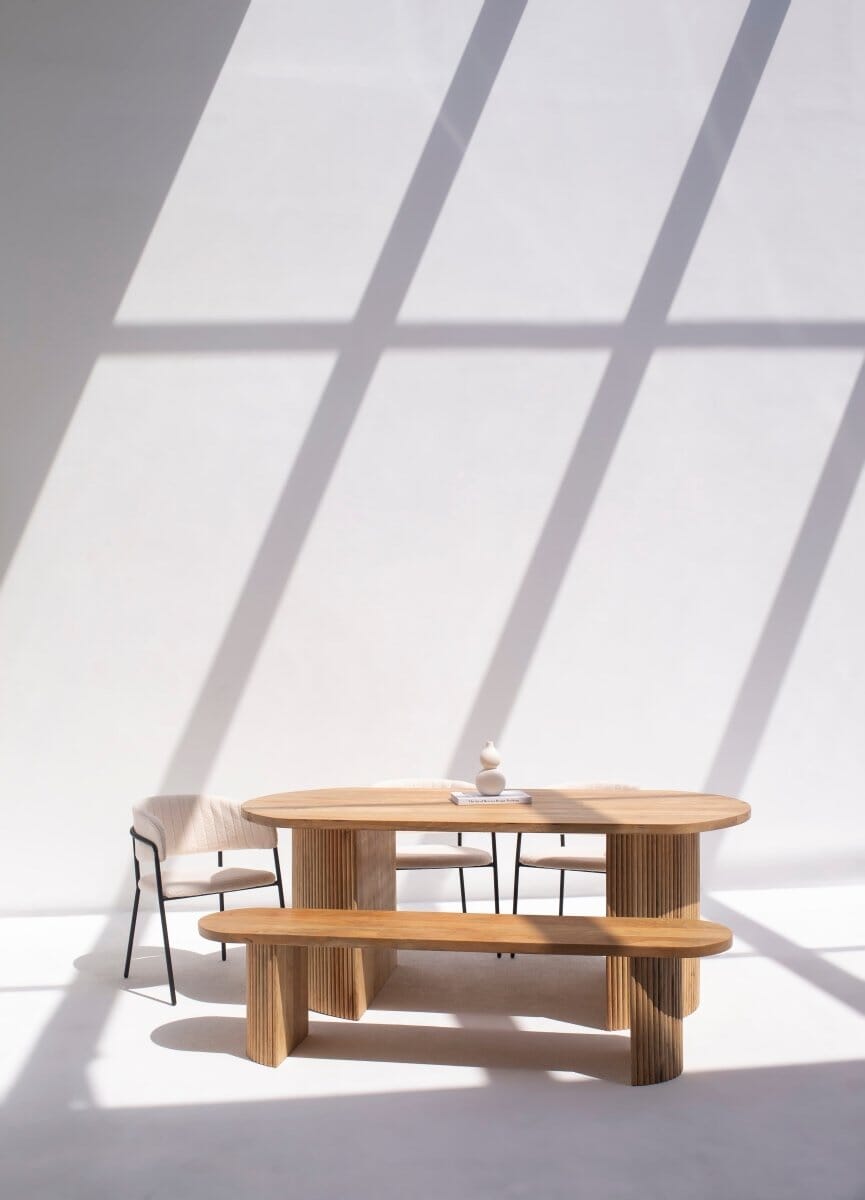 Katerina Mango Wood Dining Table 