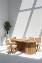 Katerina Mango Wood Dining Table 