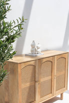 Hans 3 Doors Rattan Sideboard ART 