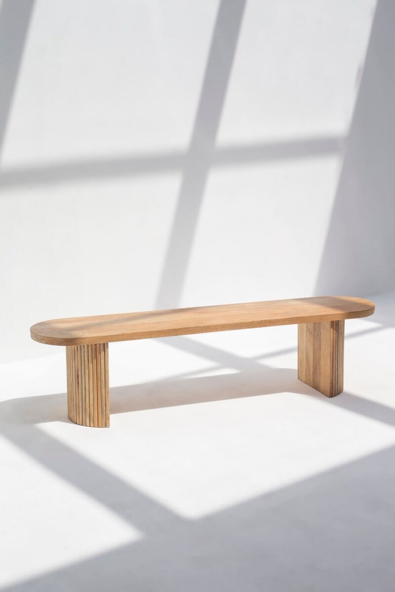 Katerina Mango Wood Bench ART 