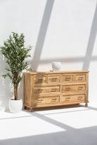 Ayzal 8-Drawer Wooden Dresser 