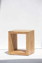 Remy Wooden Block Side Table ART 