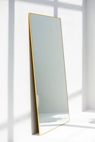 Zara Full Length Gold Rectangular Mirror (4 Sizes) Homekode 