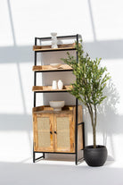 Meltem Rattan Ladder Shelf TWOA 