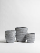 Tiered Circle Ceramic Pot (3 Sizes) FLO 