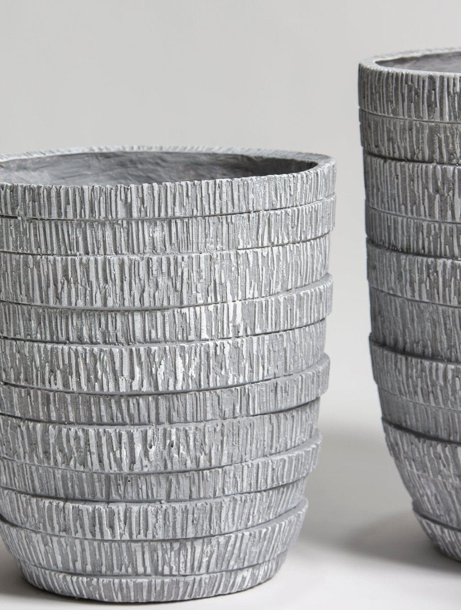 Tiered Circle Ceramic Pot (3 Sizes)