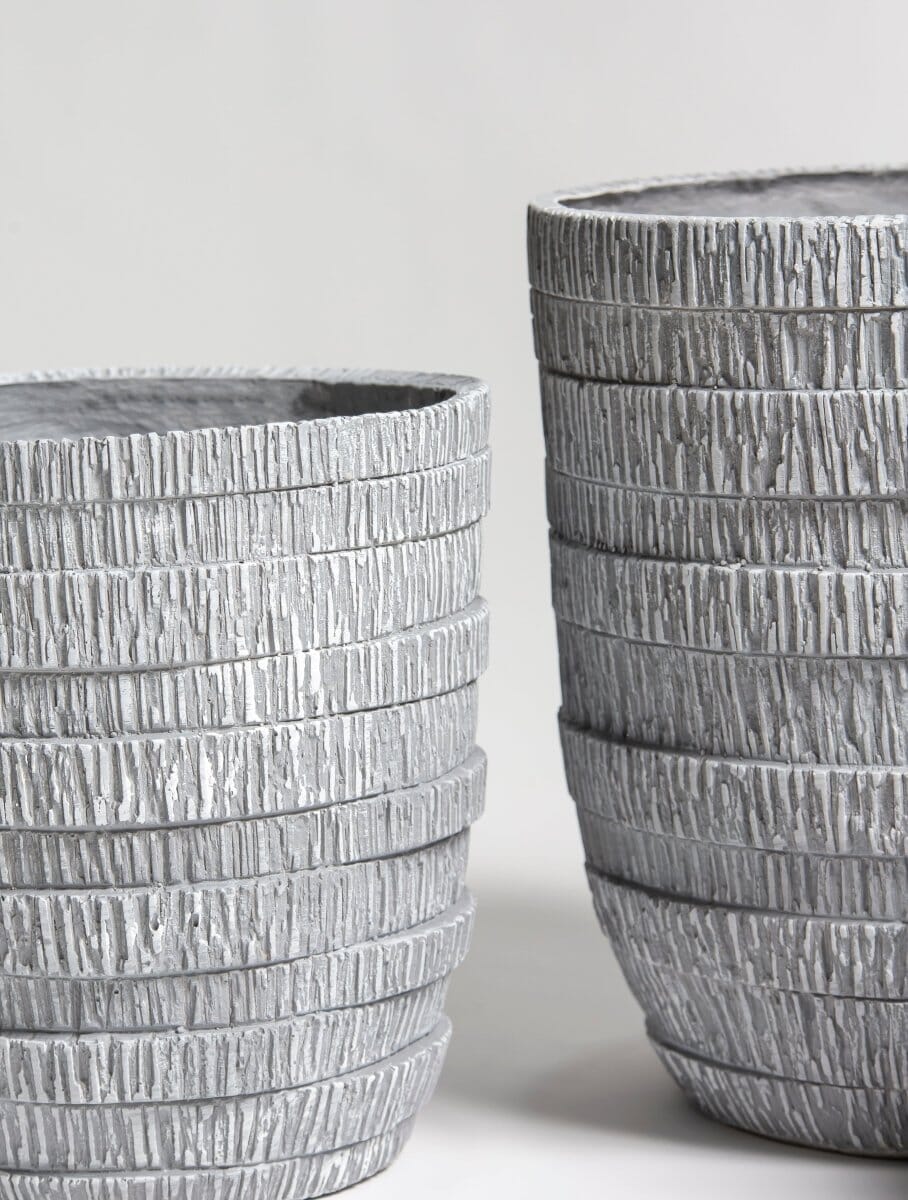 Tiered Circle Ceramic Pot (3 Sizes)