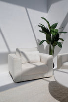 Nerea Off-White Sofa Chair DUR 